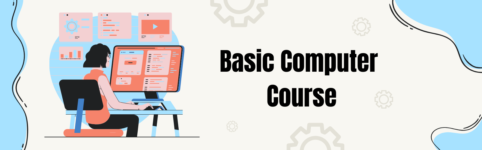 Basic computer Course Banner